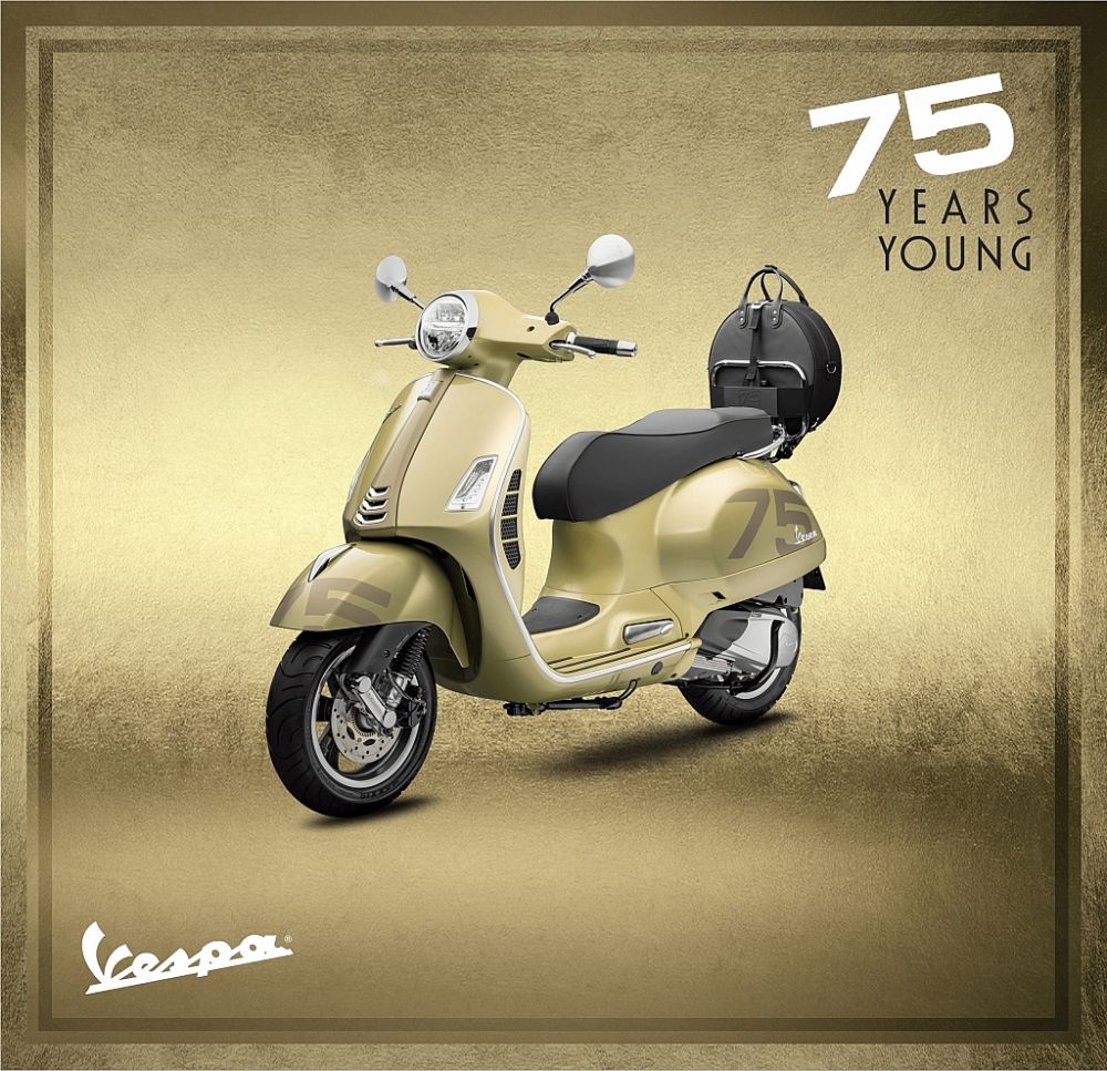 Kỷ niệm 75 năm thương hiệu Vespa, Piaggio Việt Nam tung phiên bản đặc biệt