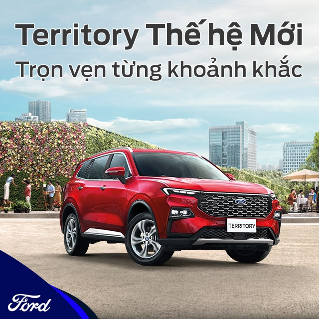 Ford Việt Nam tổ chức cuộc thi “Trọn vẹn từng khoảnh khắc với Ford Territory”