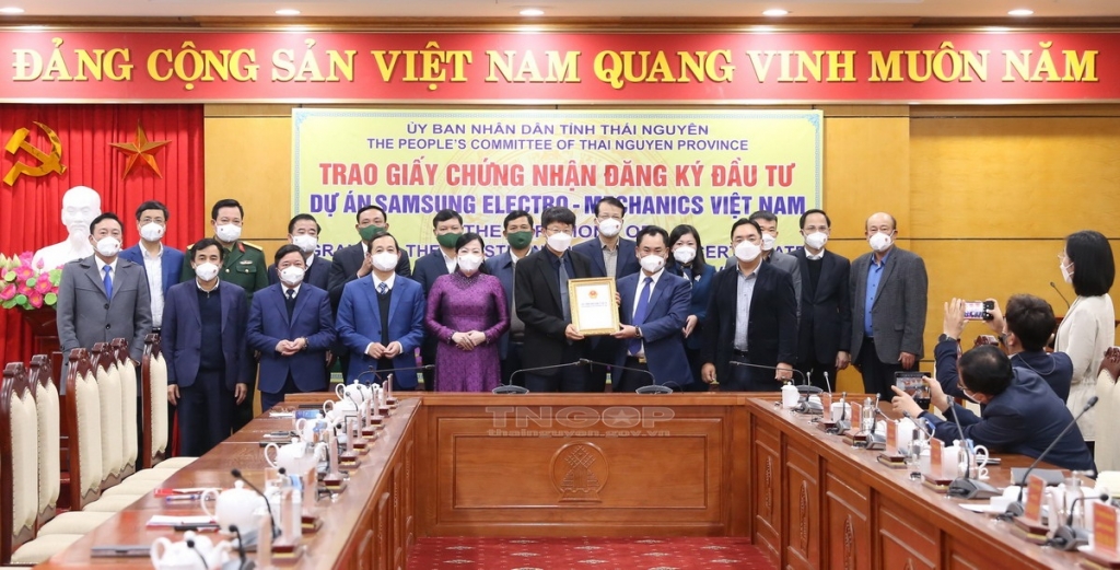 Samsung Việt Nam đầu tư thêm 920 triệu USD tại Thái Nguyên