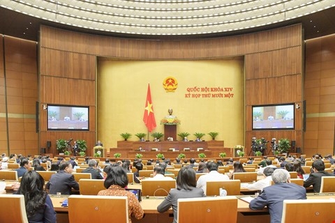 Quốc hội thảo luận về công tác nhiệm kỳ khoá XIV của Quốc hội