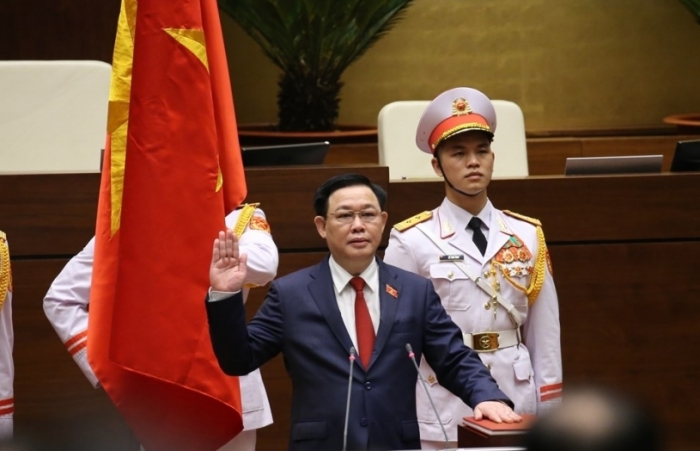 Ông Vương Đình Huệ được bầu giữ chức Chủ tịch Quốc hội khóa XIV