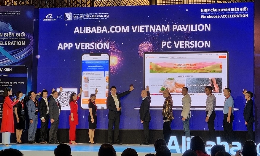 Vận hành “Gian hàng quốc gia Việt Nam” trên Alibaba.com từ tháng 3/2022