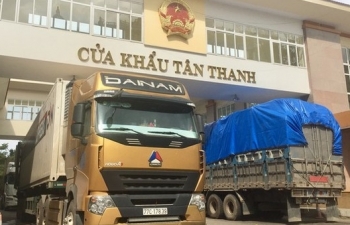 Còn tồn 760 xe hàng tại cửa khẩu giáp Trung Quốc, Lào, Campuchia