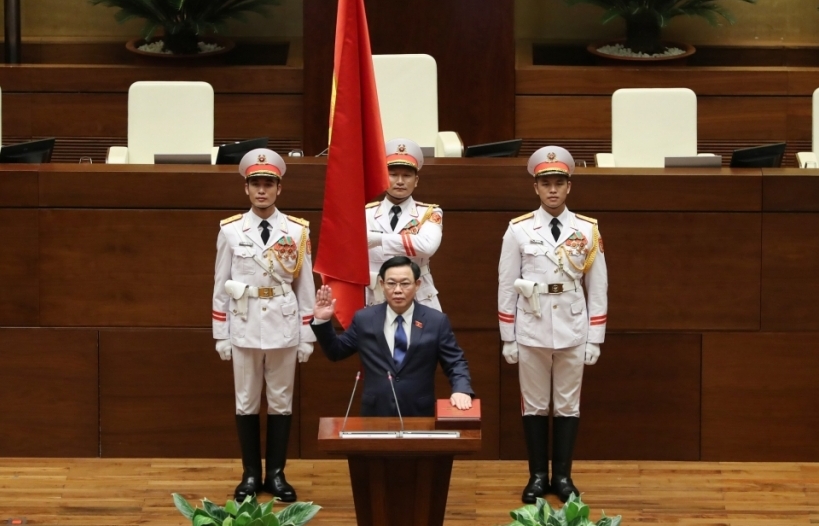 Ông Vương Đình Huệ được bầu làm Chủ tịch Quốc hội khóa XV