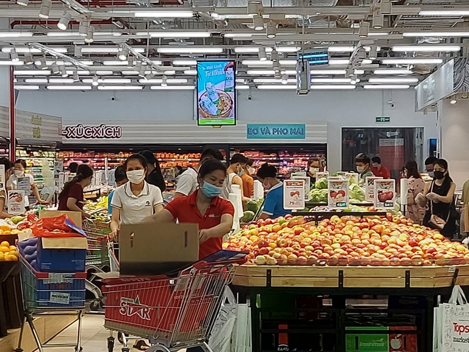 siêu thị Go! Market (Nguyễn Xiển, Thanh Trì, Hà Nội) . Ảnh: Nguyễn Thanh