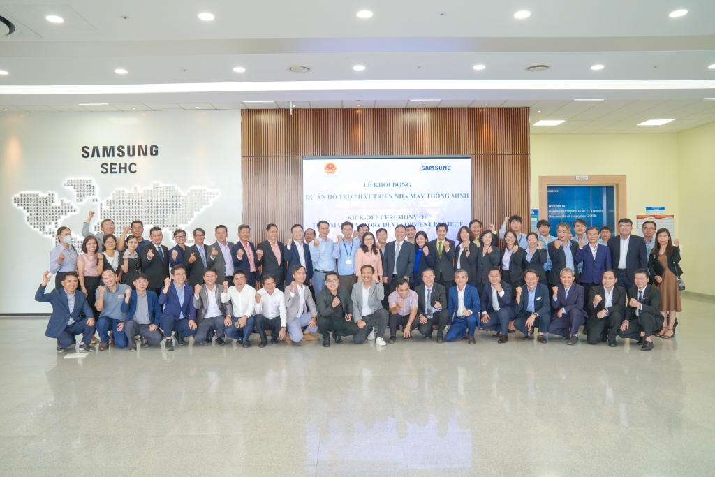 Samsung Việt Nam khởi động dự án phát triển nhà máy thông minh đợt 2