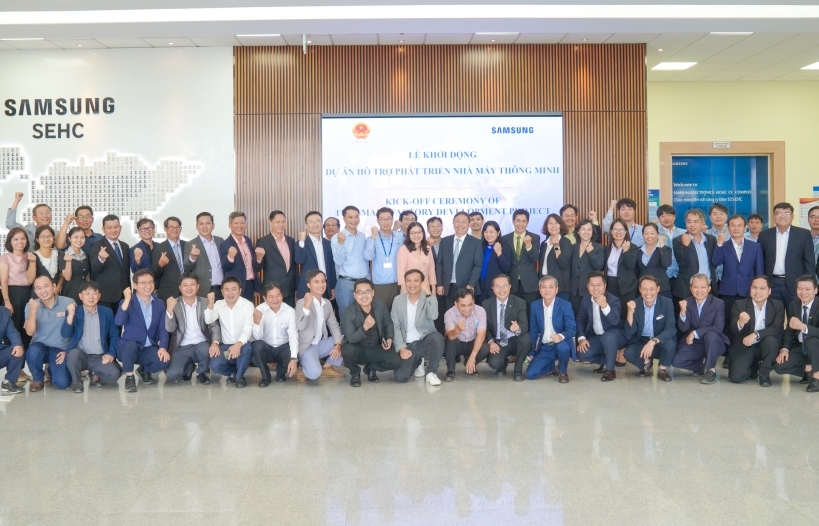 Samsung Việt Nam khởi động dự án phát triển nhà máy thông minh đợt 2