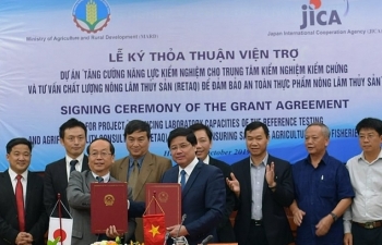 Jica viện trợ Việt Nam 10,9 triệu USD đảm bảo an toàn thực phẩm