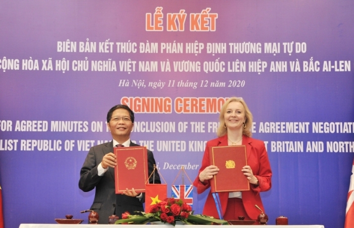 Kết thúc đàm phán FTA Việt Nam-Vương quốc Anh