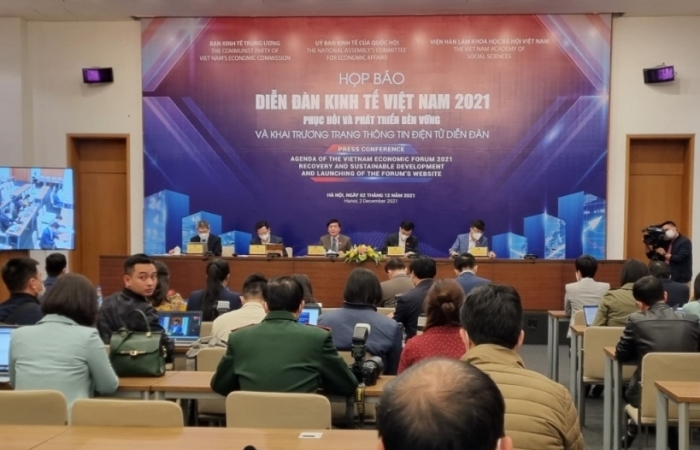 Diễn đàn kinh tế Việt Nam 2021: Tìm lối phục hồi, phát triển bền vững
