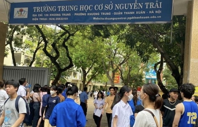 Hà Nội: Gần 105.000 thí sinh làm thủ tục dự thi lớp 10