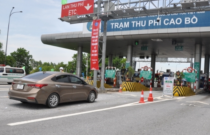 Từ 1/8 triển khai thu phí tự động hoàn toàn trên tuyến cao tốc Cầu Giẽ - Ninh Bình
