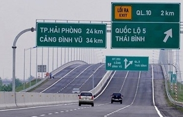 Từ 11/8, triển khai thu phí không dừng tại cao tốc Hà Nội - Hải Phòng