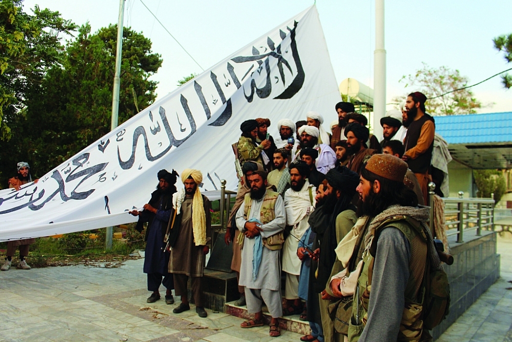 Cờ của Taliban tung bay tại Afghanistan  