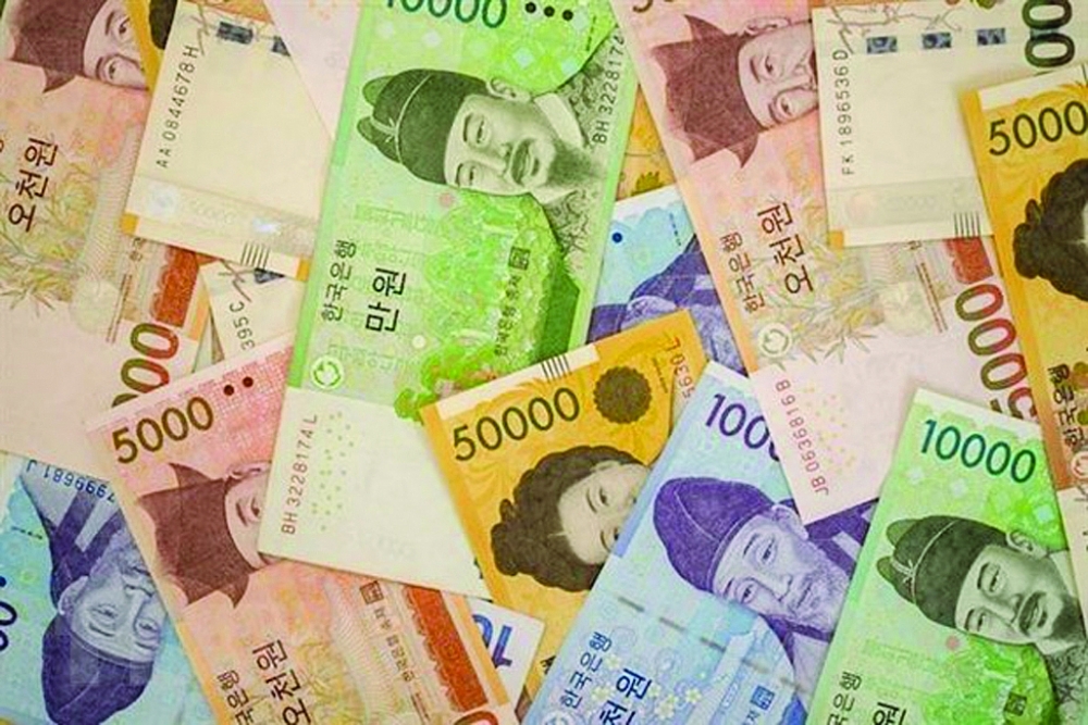 Đồng won của Hàn Quốc.