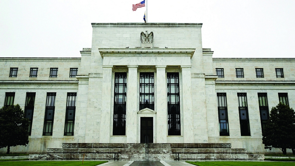Trụ sở Ngân hàng Dự trữ Liên bang Mỹ ở Washington DC.