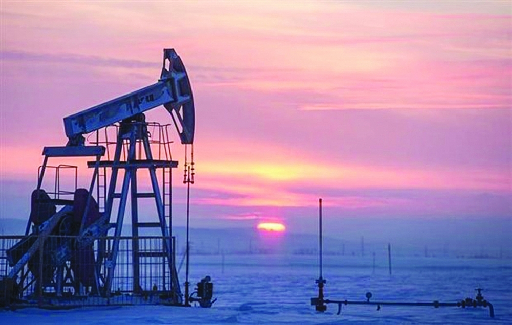 Một giàn khoan dầu tại Nga