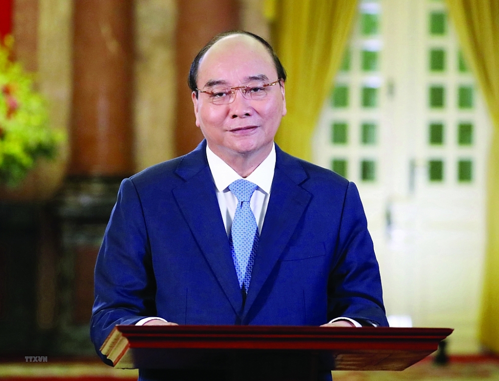 Chủ tịch nước Nguyễn Xuân Phúc dự APEC 2021