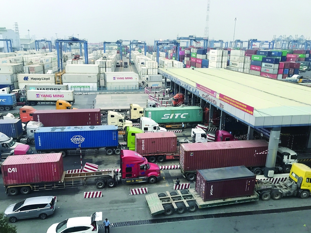Khu vực cảng Cát Lái sẽ có Trung tâm logistics quy mô lớn. Ảnh: T.H