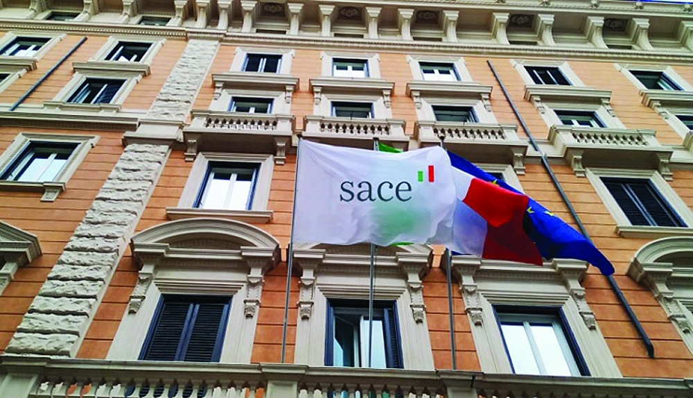 Cơ quan tín dụng xuất khẩu SACE của Italy.