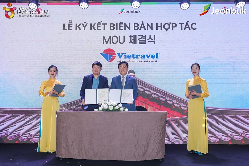 Vietravel Hà Nội và Saigon Tourist hợp tác với đối tác Hàn Quốc phát triển sản phẩm du lịch