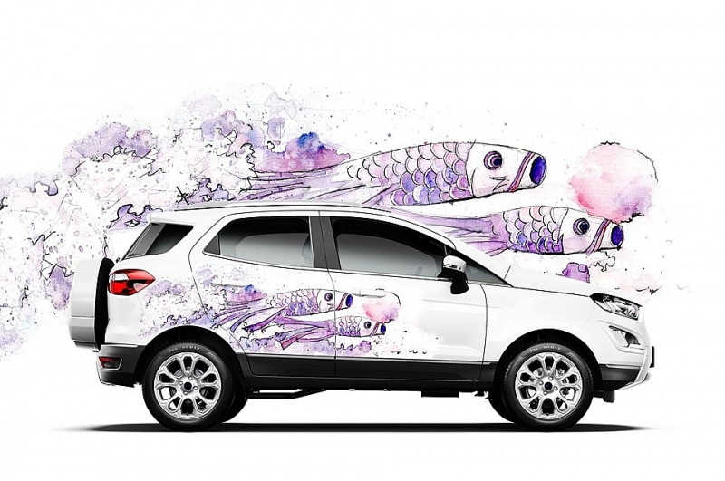 ford viet trao giai cuoc ford ecosport paint your true color