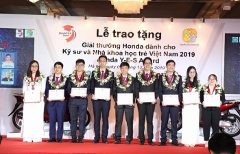 HVN trao 10 Giải thưởng Honda Y-E-S Kỹ sư và Nhà khoa học trẻ Việt Nam
