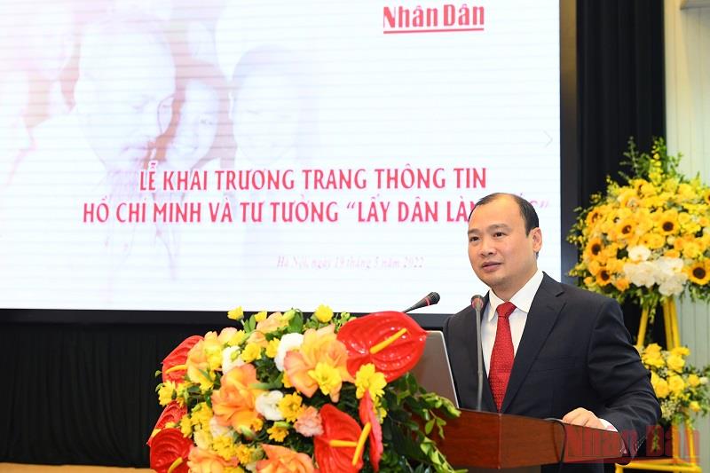 Khai trương Trang thông tin đặc biệt Hồ Chí Minh và tư tưởng “lấy dân làm gốc” -0