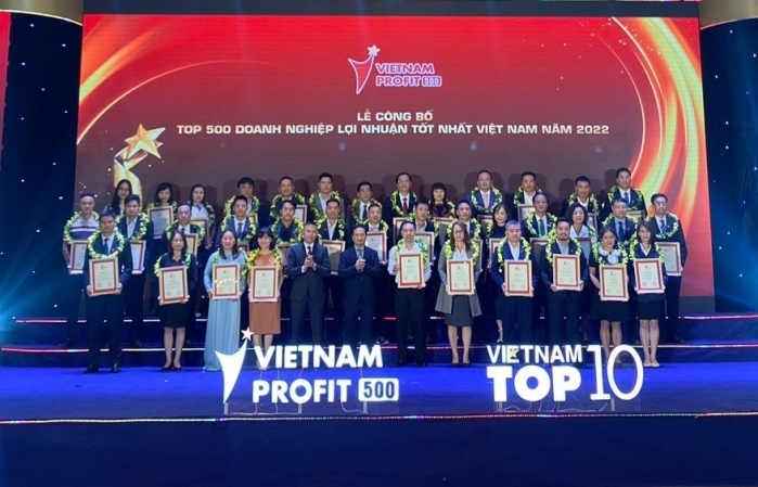 Lễ công bố Top 500 Doanh nghiệp lợi nhuận tốt nhất Việt Nam năm 2022