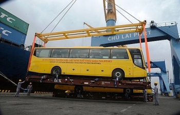 THACO xuất khẩu 15 chiếc xe bus đầu tiên sang Philippines