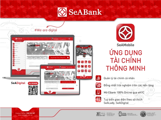 SeABank đồng nhất trải nghiệm của ngân hàng số SeAMobile trên tất cả các thiết bị