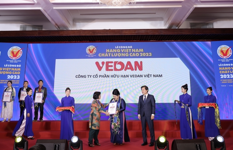 Vedan Việt Nam giữ vững danh hiệu "Hàng Việt Nam chất lượng cao"