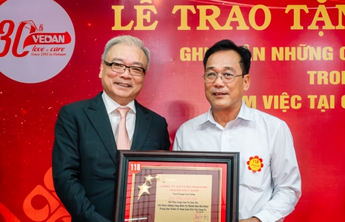 Vedan Việt Nam tôn vinh người lao động