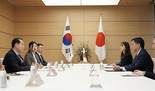 Hàn Quốc đưa Nhật Bản trở lại &quot;Danh sách trắng&quot; ưu đãi thương mại | Kinh doanh | Vietnam+ (VietnamPlus)