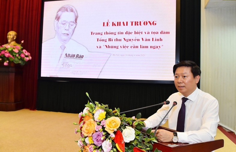 Khai trương Trang thông tin đặc biệt Tổng Bí thư Nguyễn Văn Linh và “Những việc cần làm ngay”