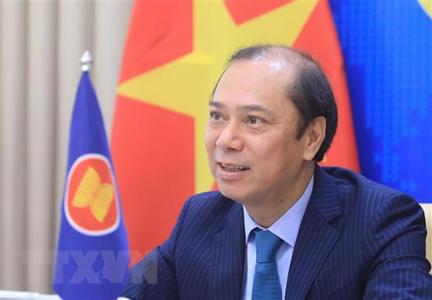 Thu truong Nguyen Quoc Dung dong chu tri Dien dan ASEAN-Nhat Ban hinh anh 1