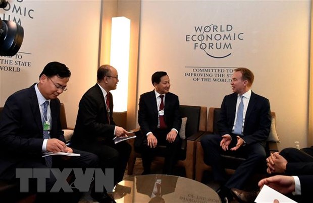 Viet Nam dua ra nhieu de xuat quan trong tai Hoi nghi WEF Davos 2022 hinh anh 1