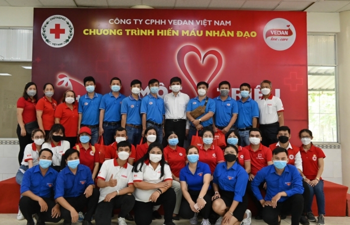 Vedan Việt Nam duy trì chương trình "Hiến máu nhân đạo" hàng năm
