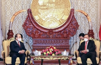 Những hoạt động của Chủ tịch nước Nguyễn Xuân Phúc tại Lào