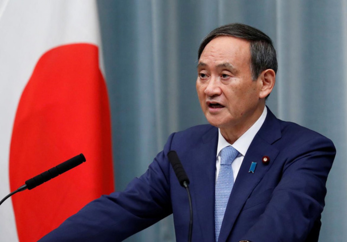Tân Thủ tướng Nhật Bản Yoshihide Suga. Ảnh: Reuters