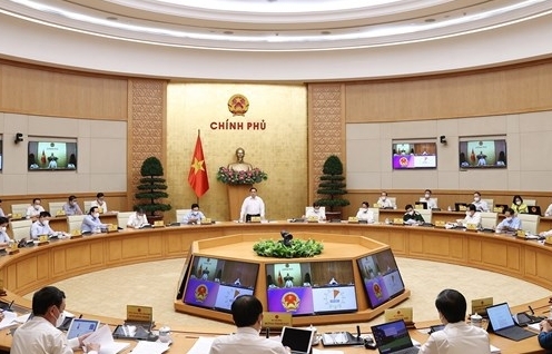 Thủ tướng điều hành Phiên họp Chính phủ thường kỳ tháng 8