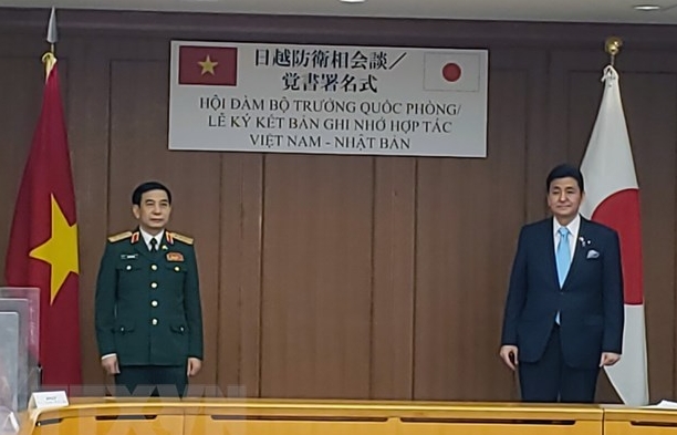 Việt Nam-Nhật Bản thúc đẩy hợp tác quốc phòng toàn diện, thiết thực