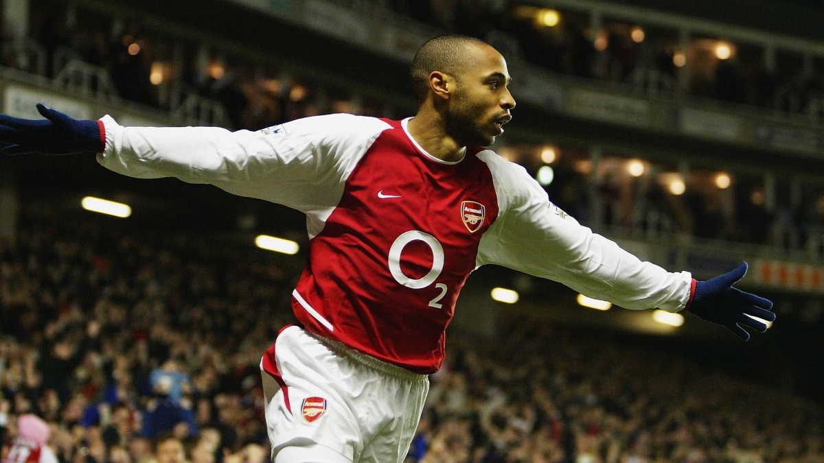 7. Thierry Henry (Monaco, Arsenal, Barcelona) - 50 bàn thắng.