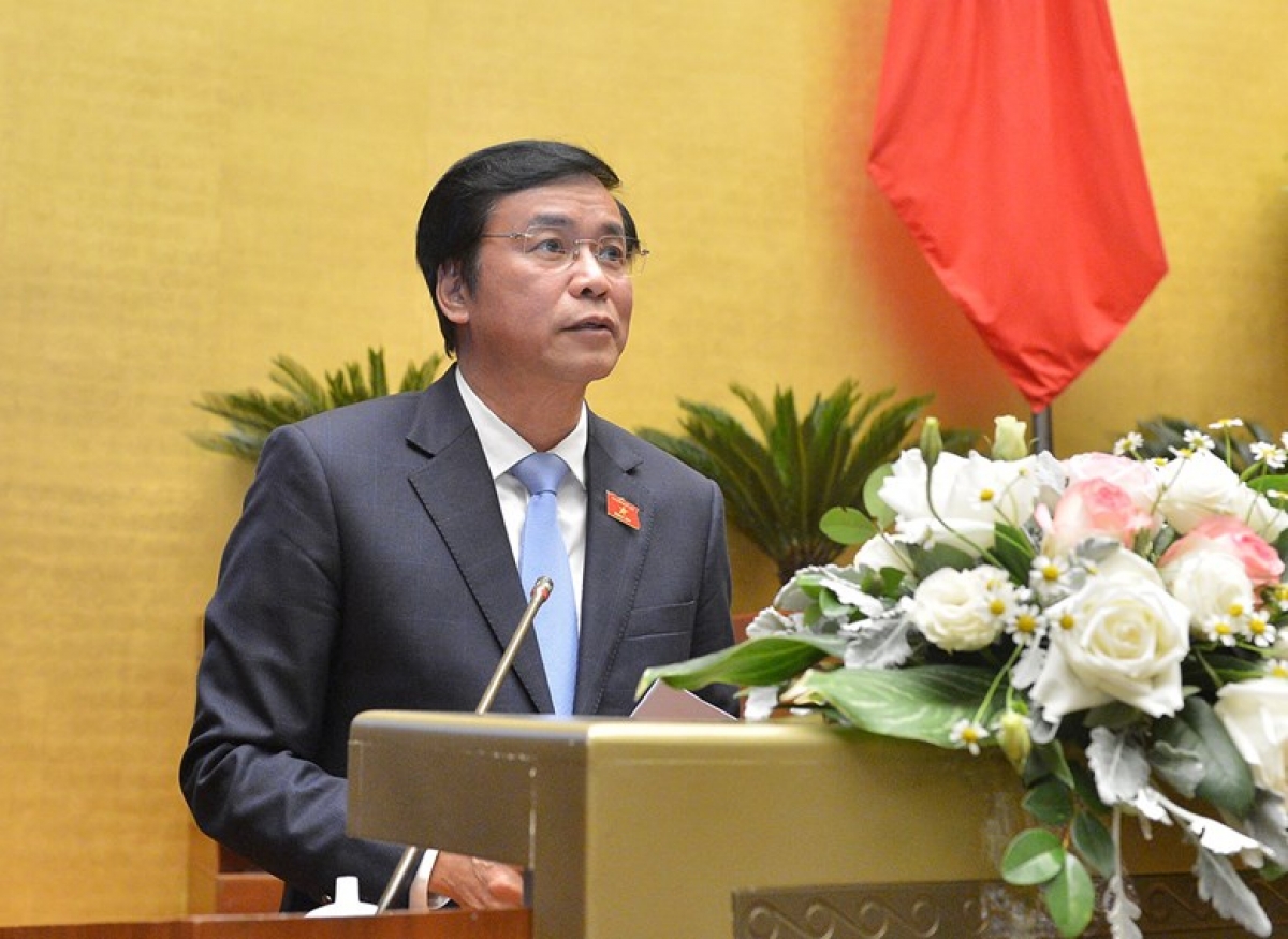 Tổng Thư ký Quốc hội, Chủ nhiệm Văn phòng Quốc hội Nguyễn Hạnh Phúc (Ảnh: Quốc hội)