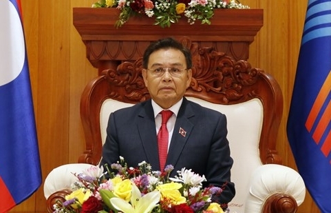 Chủ tịch Quốc hội Lào Saysomphone Phomvihane thăm chính thức Việt Nam