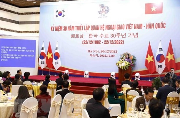 Kỷ niệm 30 năm thiết lập quan hệ ngoại giao Việt Nam-Hàn Quốc